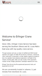 Mobile Screenshot of erlingercrane.com